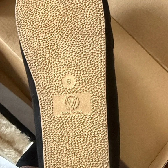 Black Moccasin Slippers - Picture 2 of 3